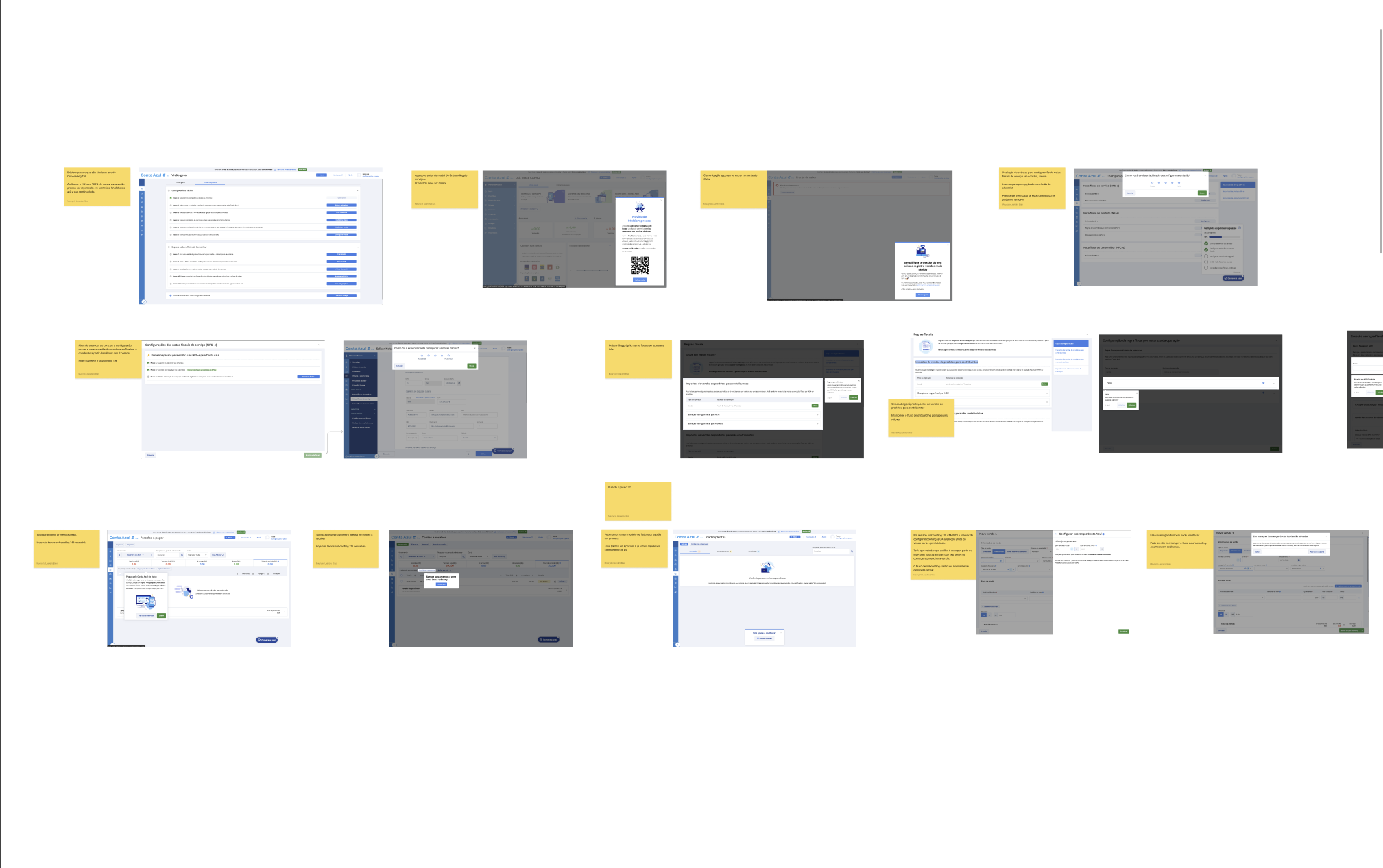 Mapeamento do onboarding nativo — conflitos e triggers simultâneos