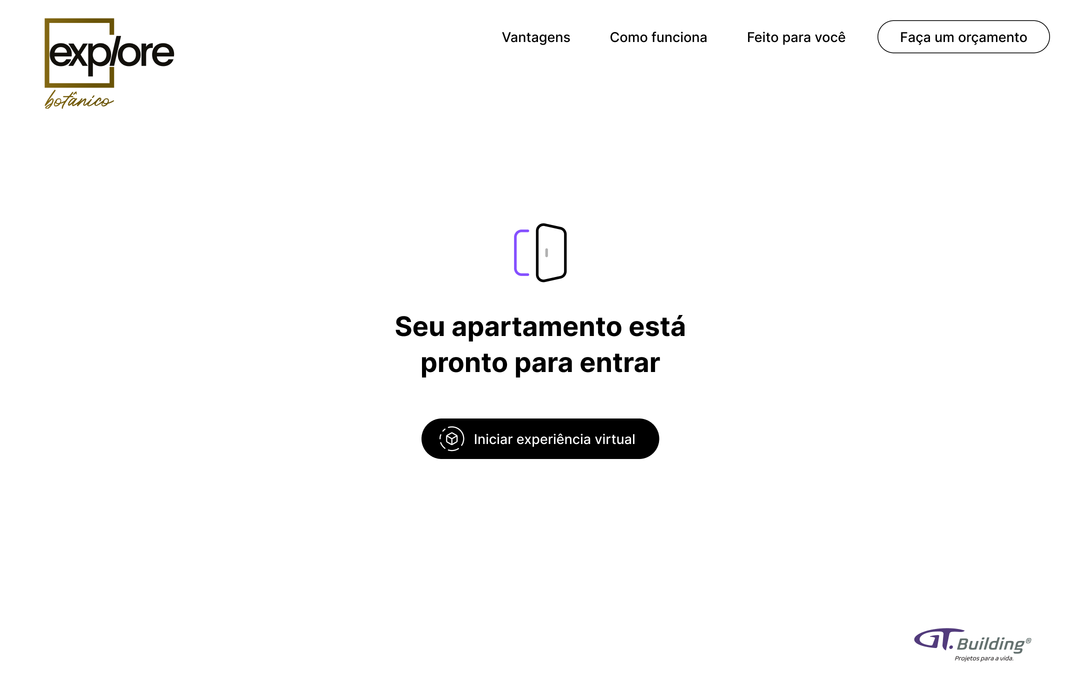 Visualização 3D do apartamento integrada às etapas de personalização